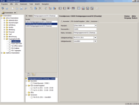 Detailansicht: PKZ Fremdpersonen